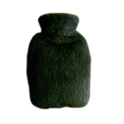 2000ml Thickened Hot Water Bottle Dark Green