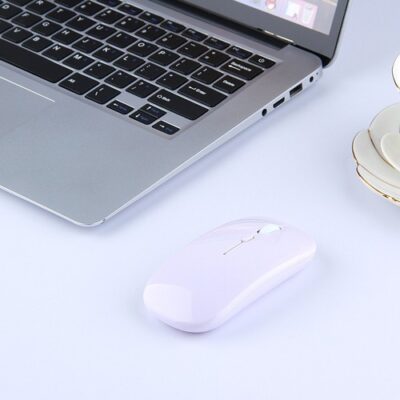 2.4G Wireless Bluetooth Mouse White