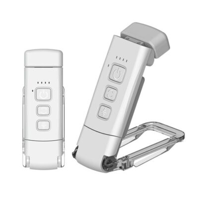 9 LED Mini Book Clip Reading Light White