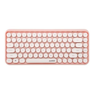 Ajazz 380i Bluetooth Wireless Keyboard Pink