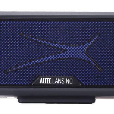 Altec Lansing - Bluetooth HydraBlast 2.0 EverythingProof Portable Speaker - Black/Blue