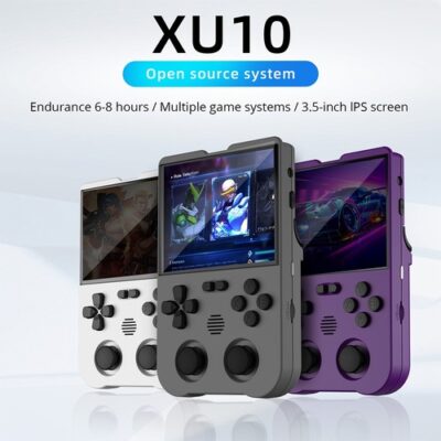AMPOWN XU10 Handheld Game Console, 256GB - Grey