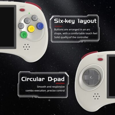 ANBERNIC RG ARC-D Game Console with 128GB TF Card - Grey