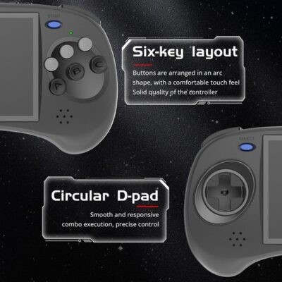 ANBERNIC RG ARC-D Game Console with 256GB TF Card - Black