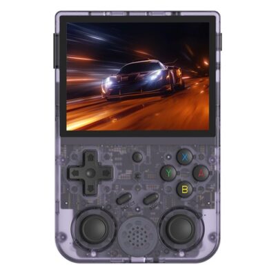 ANBERNIC RG353V 256GB Android Linux Game Console Transparent Purple