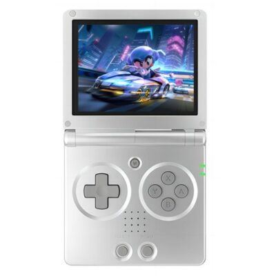 ANBERNIC RG35XXSP Flip Game Console Silver