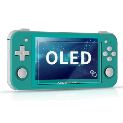 ANBERNIC RG505 Handheld Game Console 4+128GB+256GB Turquoise