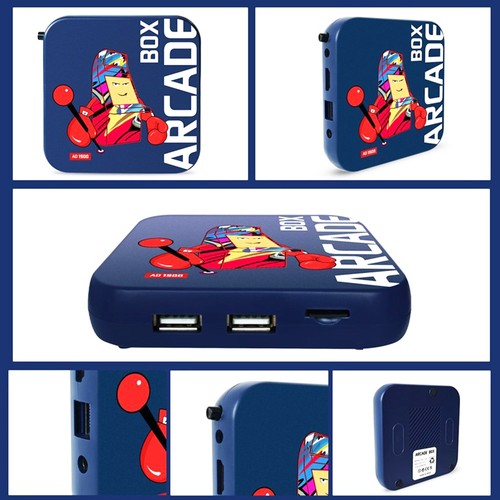ARCADE BOX 64GB Game Console Android TV Box Combo