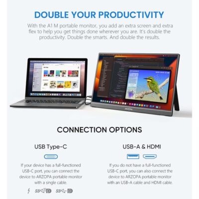 ARZOPA A1M 17.3-inch Portable Monitor
