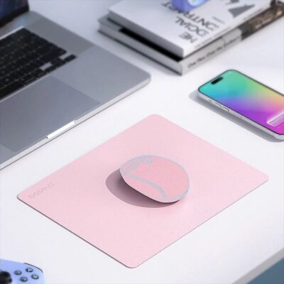 Baseus Mouse Pad PU Leather Pink