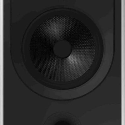 Bowers & Wilkins - CI800 Series In Wall Speaker with 7" midbass and 1" Diamond Dome Tweeter (Single Speaker) - Black