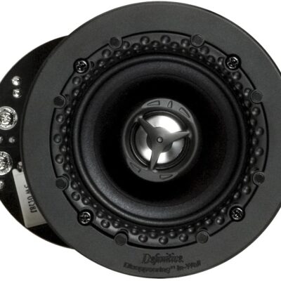 Definitive Technology - DI Series 3-1/2" Round In-Ceiling Speaker (Each) - White