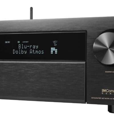 Denon - AVR-X4800H (125W X 9) 9.4-Ch. with HEOS and Dolby Atmos 8K Ultra HD HDR Compatible AV Home Theater Receiver with Alexa - Black