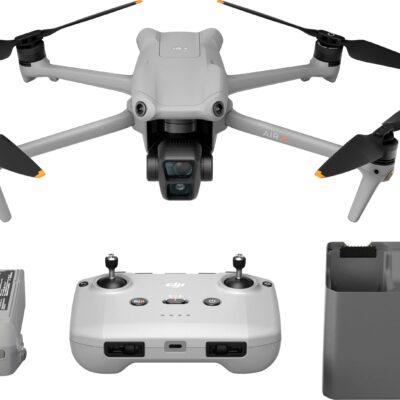 DJI - Air 3 Fly More Combo Drone with RC-N2 Remote Control - Gray
