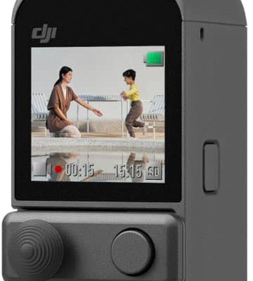 DJI - Pocket 2 3-Axis Stabilized 4K Handheld Camera - Black
