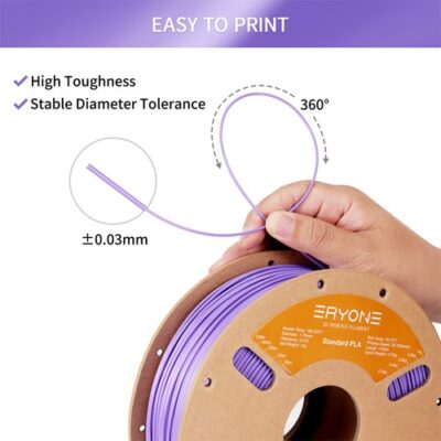 ERYONE Standard PLA Filament Lavender Purple