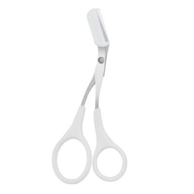 Eyebrow Trimmer Scissor White