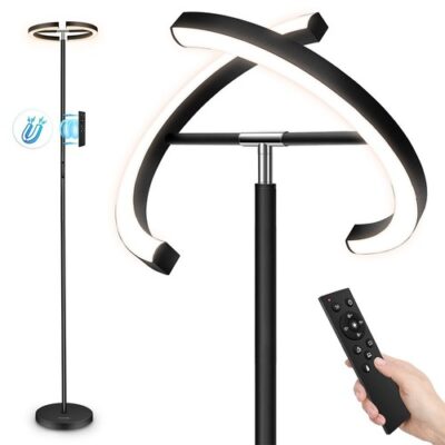 FIMEI Floor Lamp with Remote Control and Touch Control