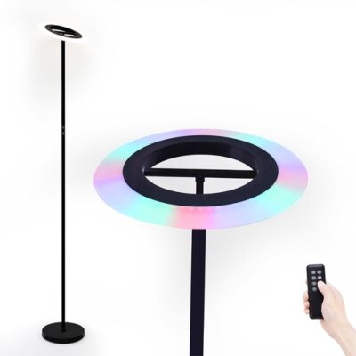 FIMEI MF18809 RGB LED Floor Lamp Black