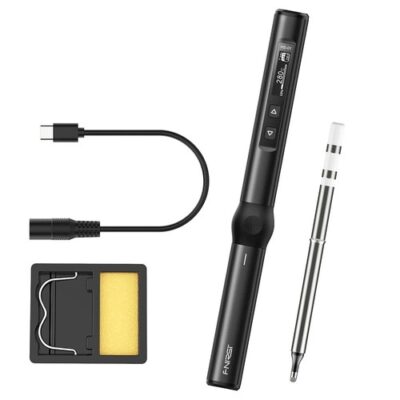 FNIRSI HS-01 Smart Soldering Iron Kit Black