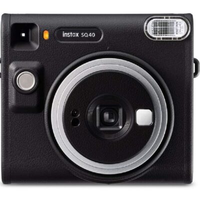 Fujifilm - INSTAX SQUARE SQ40 Instant Film Camera - Black