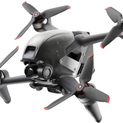 Geek Squad Certified Refurbished DJI FPV Drone Combo with Remote Controller and Goggles