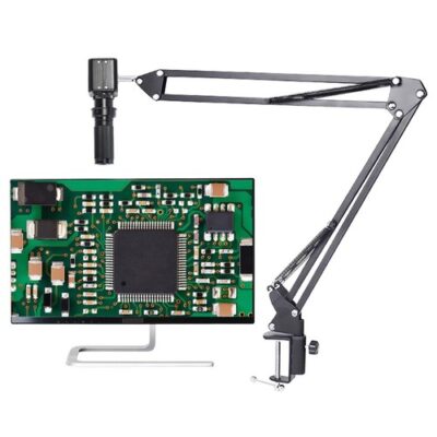 HAYEAR 24MP Microscope Camera with Gooseneck Light