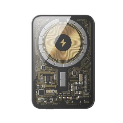 HINOVO MB1-5000x Magnetic Wireless Power Bank Grey