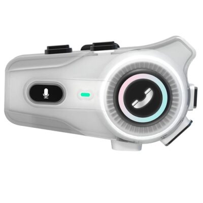 Houtonsen FX2 Helmet Bluetooth Headset White