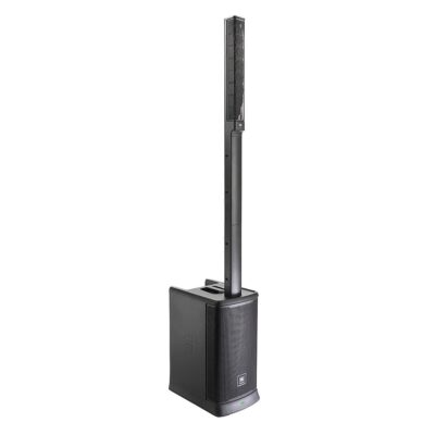 JBL - EON ONE MK2 Portable All-In-One Column PA Speaker System with Rechargeable Battery, 5 Channel Mixer and DSP - Black