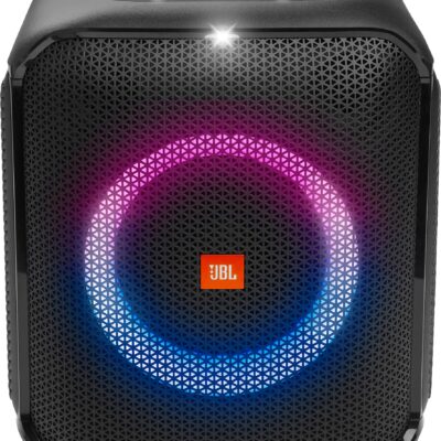 JBL - Partybox Encore Essential Portable Wireless Party Speaker - Black