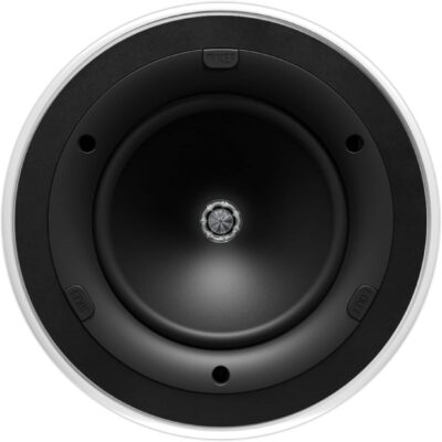 KEF - Ci200MR UNI-Q 8" Round In-Ceiling Speaker Pair - Black