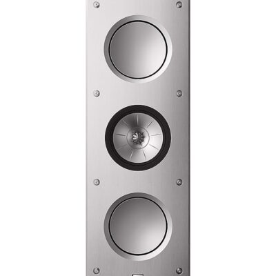 KEF - Ci3160RLM-THX UNI-Q 3 Way in wall Speaker (each) - Gray