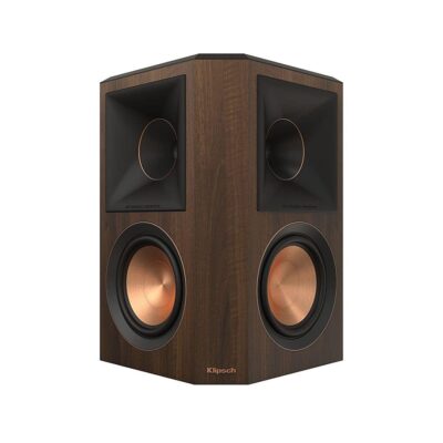Klipsch - Reference Premiere Dual 5.25" 400-Watt Passive 2-Way Surround Sound Speaker (Pair) - walnut