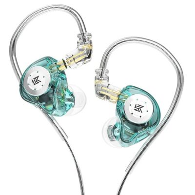 KZ EDX Pro Wired Earphone In-ear with Mic Cyan