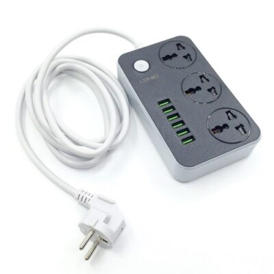 LDNIO SC3604 Power Strip Socket with 2-pin EU Plug