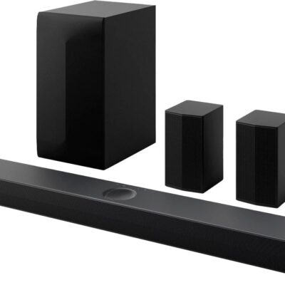LG - 5.1.1 Channel S70TR Soundbar with Wireless Subwoofer and Rear Speakers, Dolby Atmos and WOW Orchestra - Black