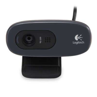 Logitech C270 HD Vid 720P Webcam With MIC Micphone Video Calling