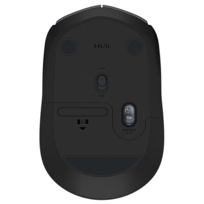 Logitech M170 Office Wireless Mouse 3 Buttons 1000 DPI Gray
