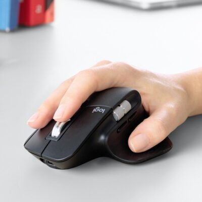 Logitech MX Master 3 Bluetooth 2.4 GHz Wireless Mouse Black