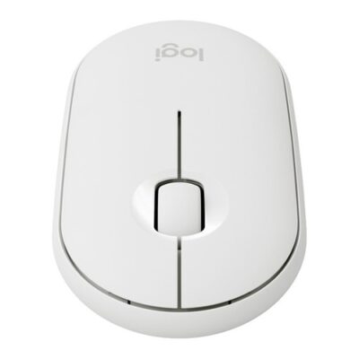 Logitech Pebble Wireless Dual Modes Connection Mouse White