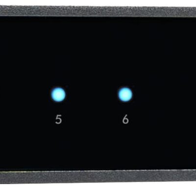 MartinLogan - DA12, 1000W, 12-Channel Distribution Amplifier - Black
