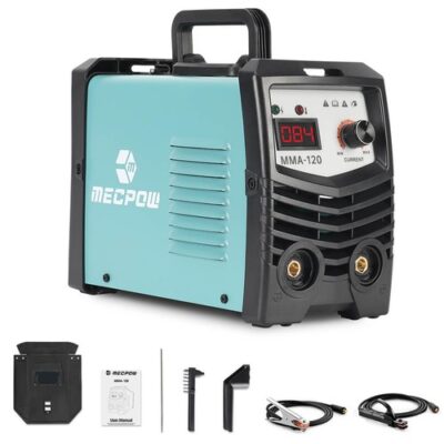 Mecpow MMA-120 Dual-voltage Stick Welder 2 in 1 + Welding Helmet