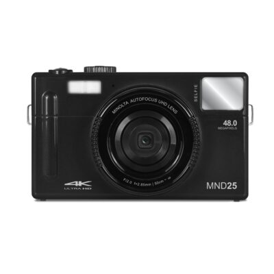 Minolta - MND25 48.0 Megapixel 4K Video Digital Camera - Black