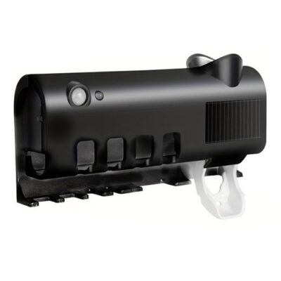 Multifunctional Smart Toothbrush Holder Black