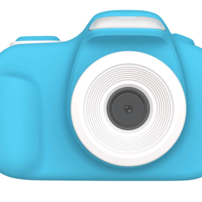 MyFirst - Camera 3 - Digital Camera for Kids with Extra Selfie Lens 16MP HD Video, Selfie Lens, Shockproof Case, microSD - Blue