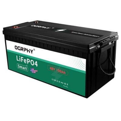 OGRPHY LiFePO4 48V 100Ah Lithium Battery