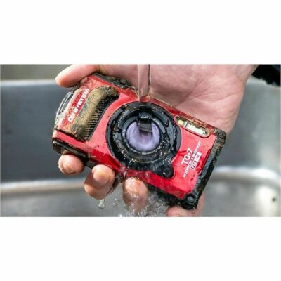 Olympus - OM SYSTEM TG-7 4K Video 12 Megapixel Waterproof Digital Camera - Black