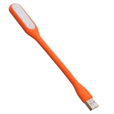 Portable USB LED Reading Light Orange