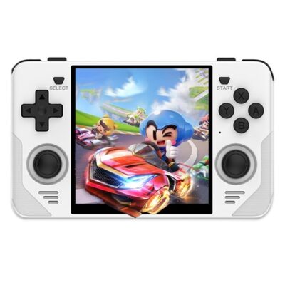 Powkiddy RGB30 Handheld Game Console 16GB + 64GB TF Card White